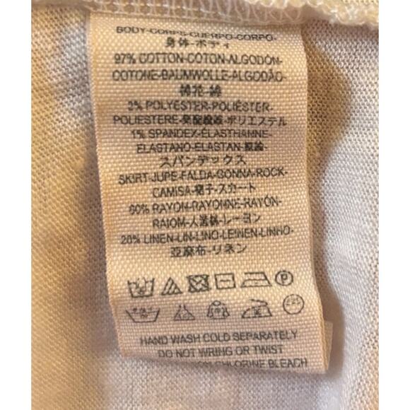 Free People. Off-White Colored Tunic. Size Small. - Picture 4 of 5